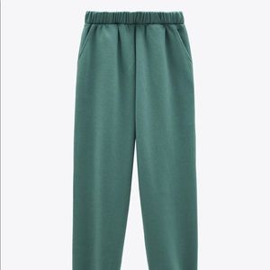 ZARA NEW PLUSH JOGGING PANTS - Small